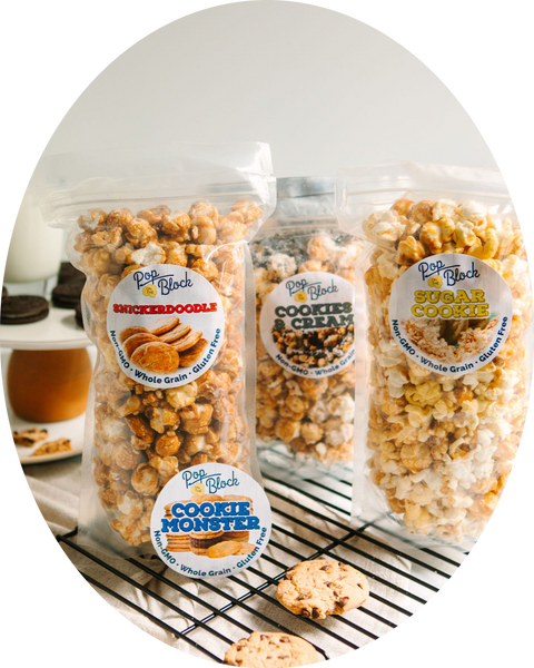 Popcorn Sampler Packs – PopOnTheBlock
