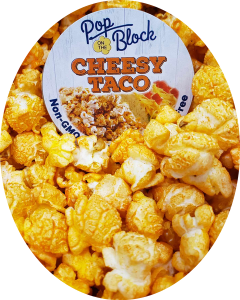 Cheesy Taco Popcorn – PopOnTheBlock