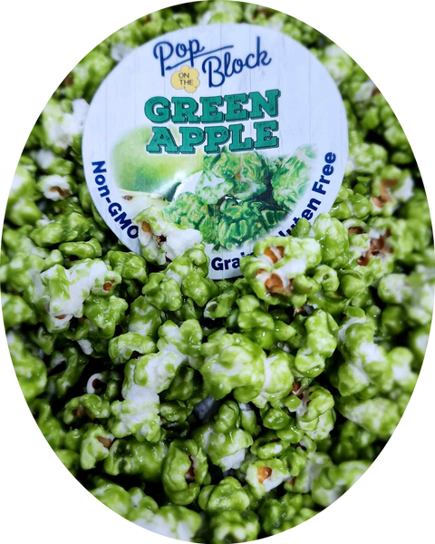 Green Apple Popcorn – PopOnTheBlock
