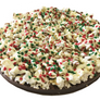 Holiday Decorated Popcorn Pizza