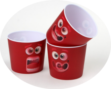 3D Popcorn Bowl