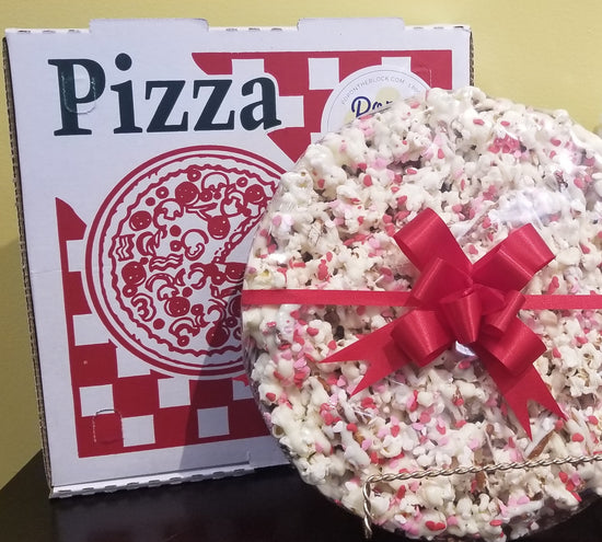 Heart Popcorn Pizza