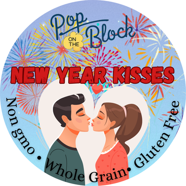 New Year Kisses Popcorn