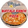 Buffalo Ranch Pizza Popcorn