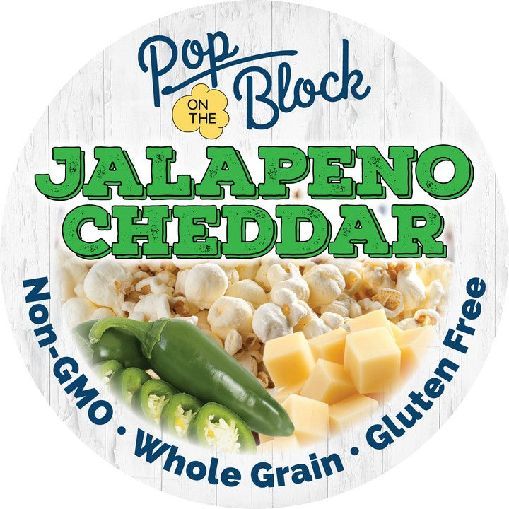 Jalapeno Cheddar Popcorn – PopOnTheBlock