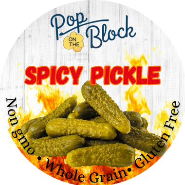Spicy Pickle Popcorn