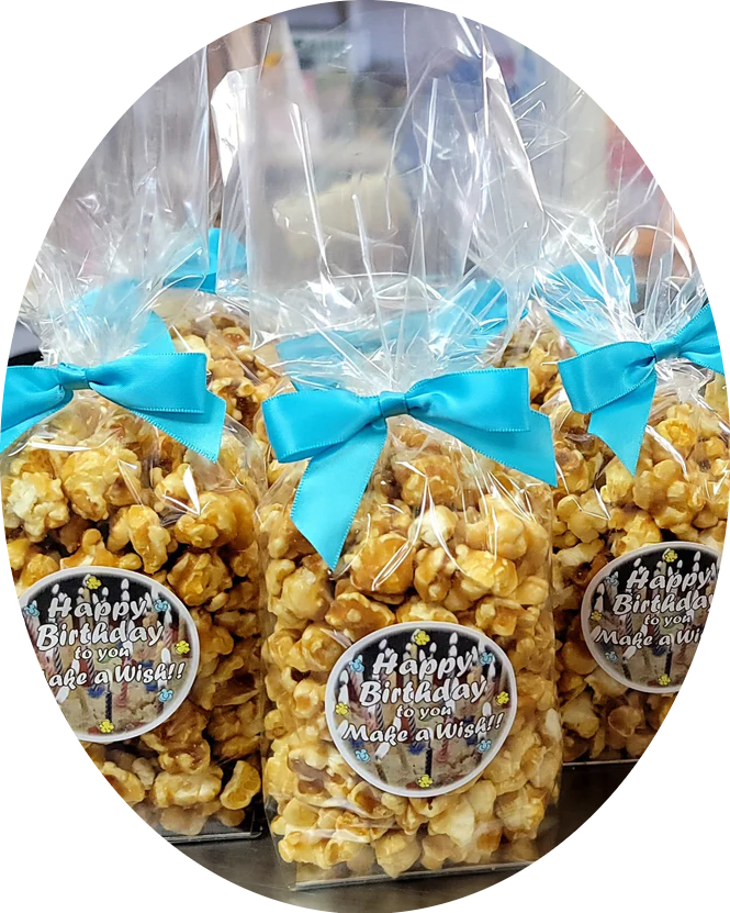 DIY Gourmet Popcorn Party Favors  50 Favor Bags Garrett Popcorn Shops