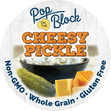 Cheesy Pickle Popcorn