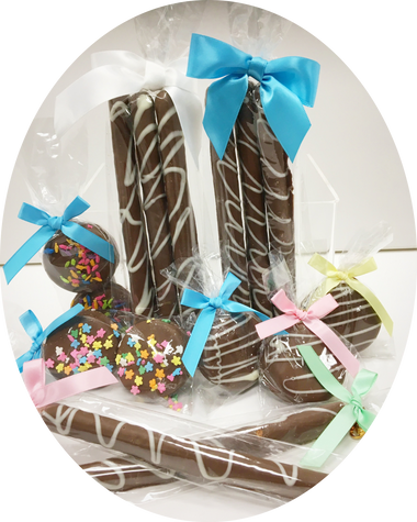 Gourmet Chocolate Covered Pretzels Rods
