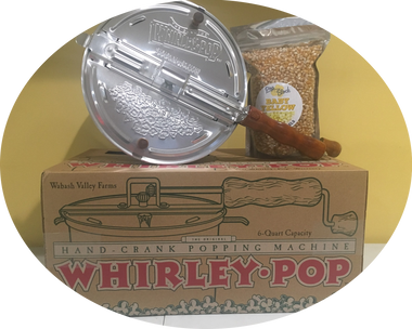Whirley-Pop 6qt. Silver or Red