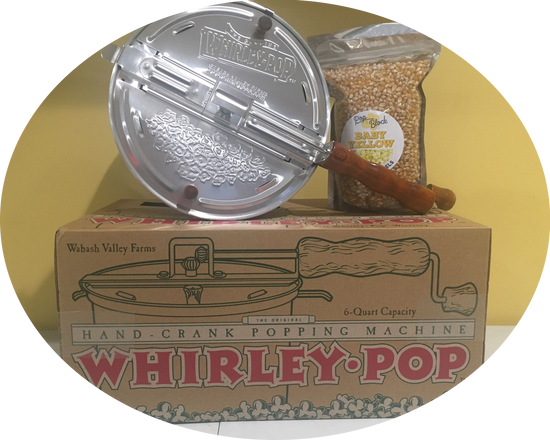 Whirley-Pop 6qt. Silver or Red