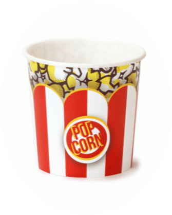 Popcorn paper cups deals