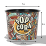 FILM FESTIVAL GRAFFITI POPCORN TUBS