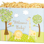 Welcome Baby Popcorn GIft Boxes