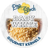 Pops mild and crunchy. It is one of our smallest and most tender popcorn kernels. This kernel is virtually hulless.